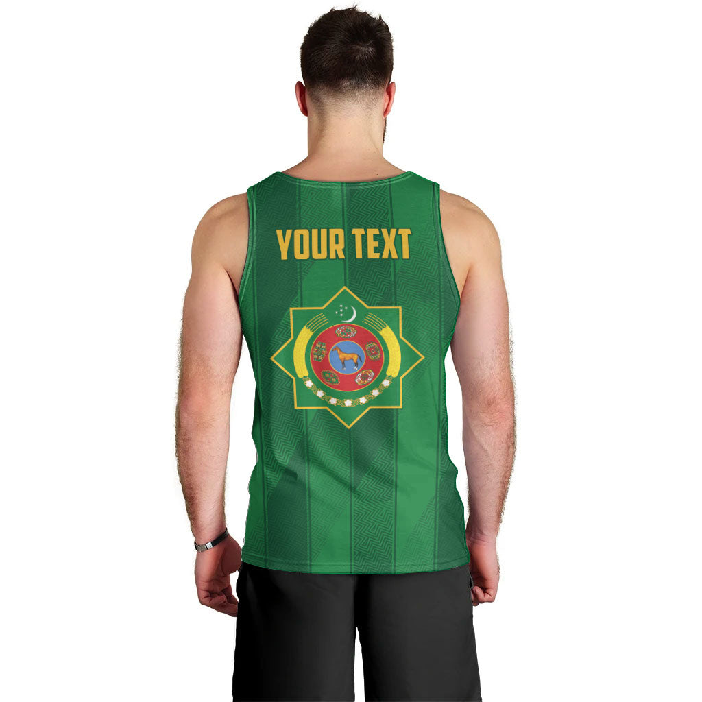Personalized Turkmenistan Men Tank Top Happy Independence Day