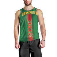 Personalized Turkmenistan Men Tank Top Happy Independence Day