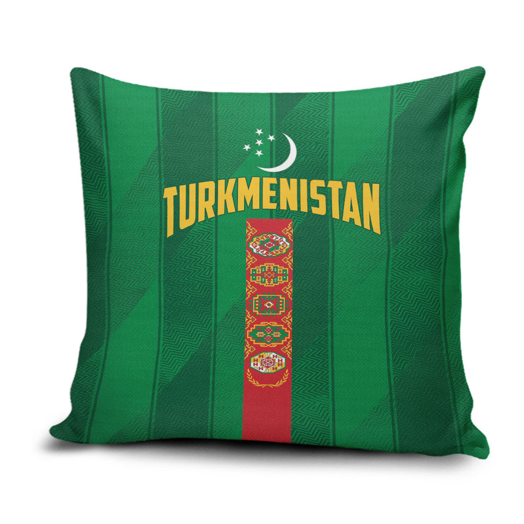 Turkmenistan Pillow Cover Happy Independence Day