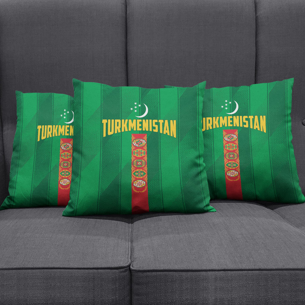 Turkmenistan Pillow Cover Happy Independence Day