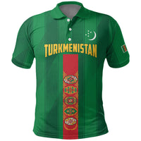 Personalized Turkmenistan Polo Shirt Happy Independence Day