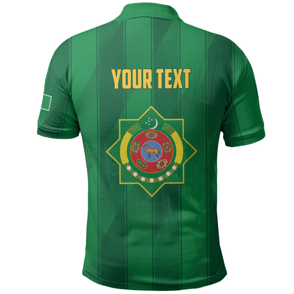 Personalized Turkmenistan Polo Shirt Happy Independence Day