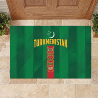 Turkmenistan Rubber Doormat Happy Independence Day