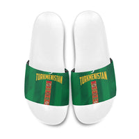 Turkmenistan Slide Sandals Happy Independence Day