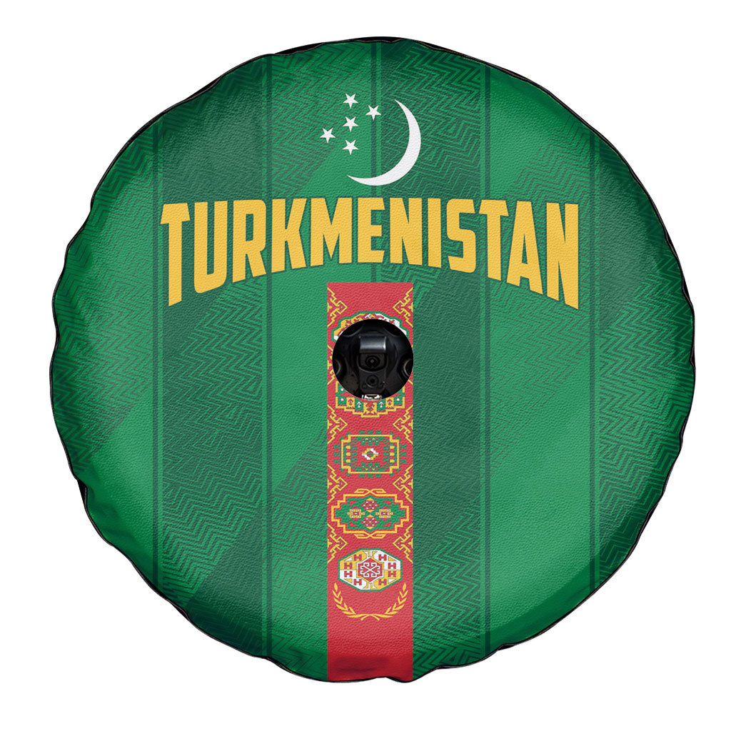 Turkmenistan Spare Tire Cover Happy Independence Day
