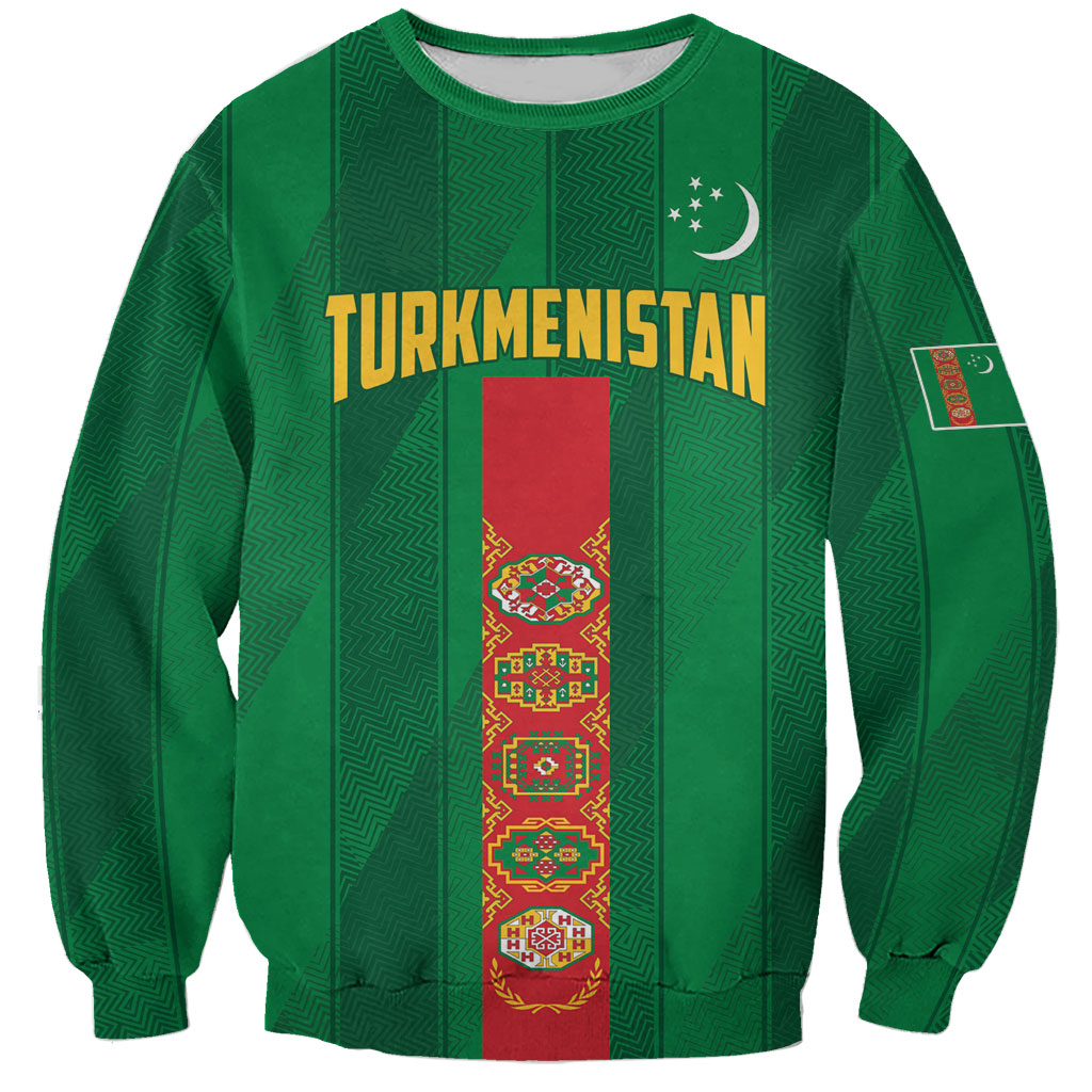 Personalized Turkmenistan Sweatshirt Happy Independence Day
