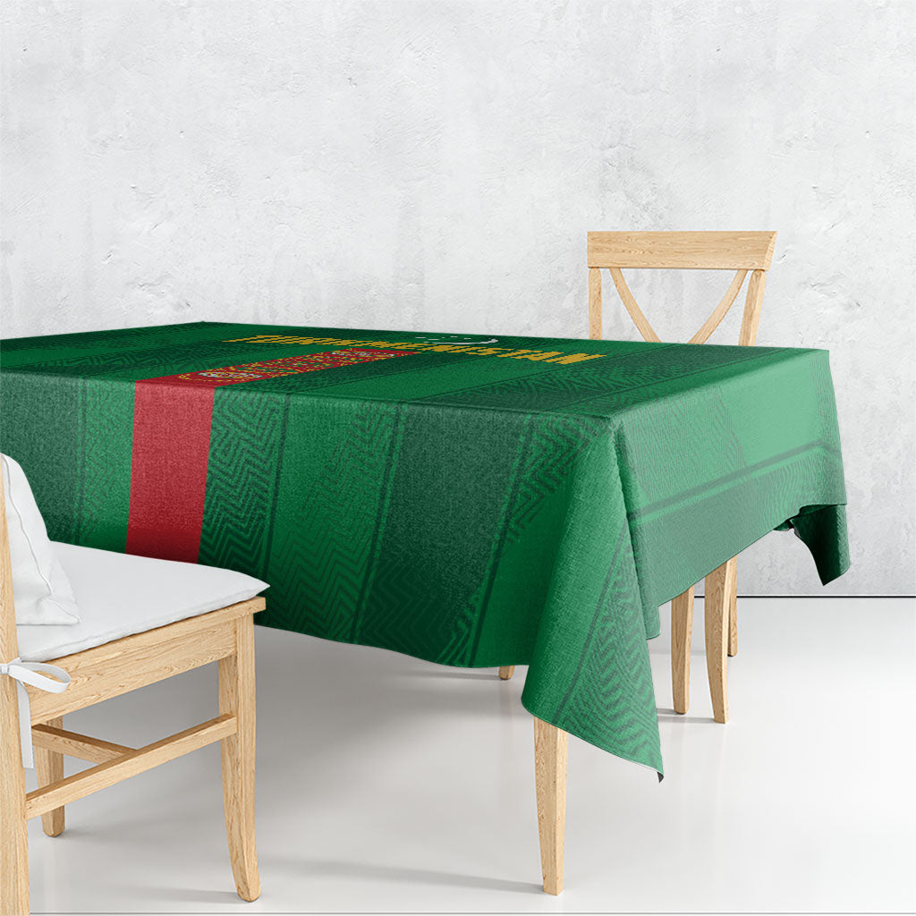 Turkmenistan Tablecloth Happy Independence Day