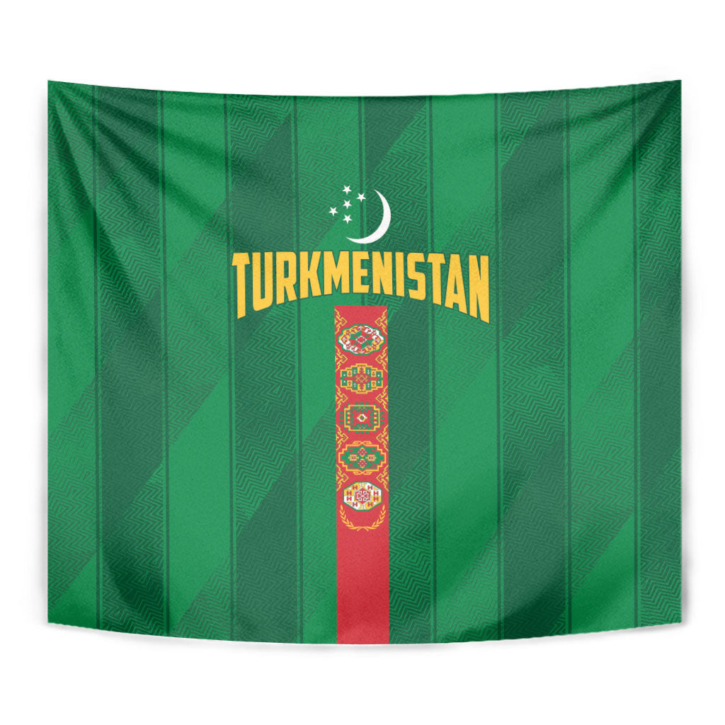 Turkmenistan Tapestry Happy Independence Day