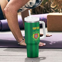 Personalized Turkmenistan Tumbler With Handle Happy Independence Day
