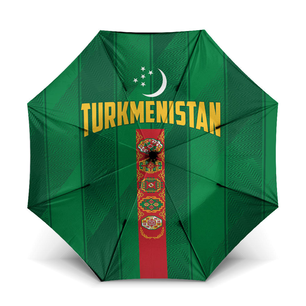 Turkmenistan Umbrella Happy Independence Day