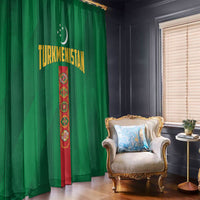 Turkmenistan Window Curtain Happy Independence Day