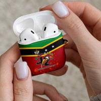 St Kitts and Nevis 42nd Independence Day AirPods Case Country Above Self - Wonder Print Shop