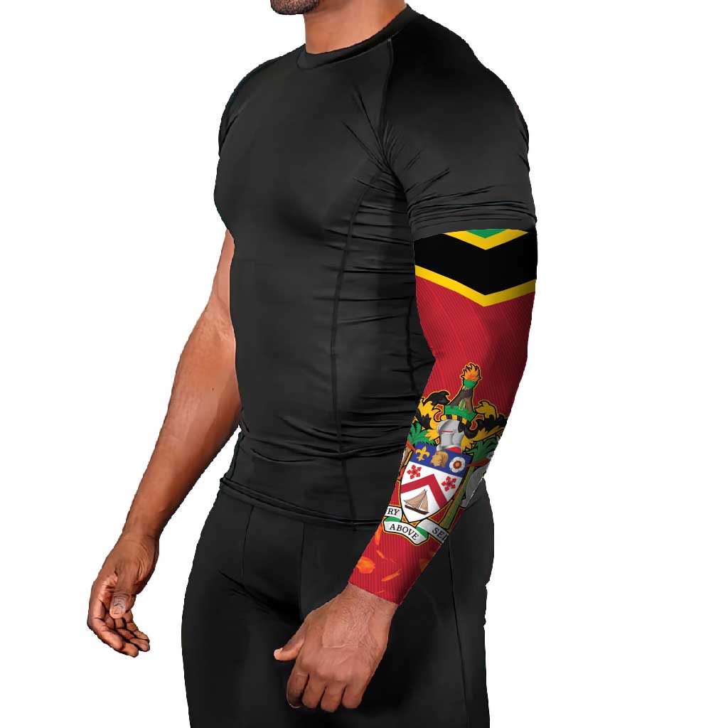 St Kitts and Nevis 42nd Independence Day Arm Sleeves Country Above Self - Wonder Print Shop