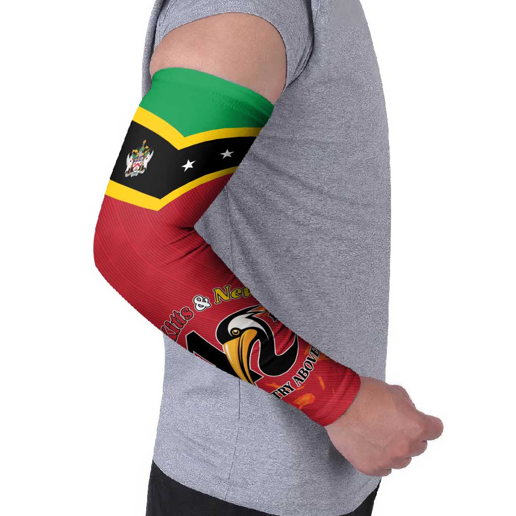 St Kitts and Nevis 42nd Independence Day Arm Sleeves Country Above Self - Wonder Print Shop