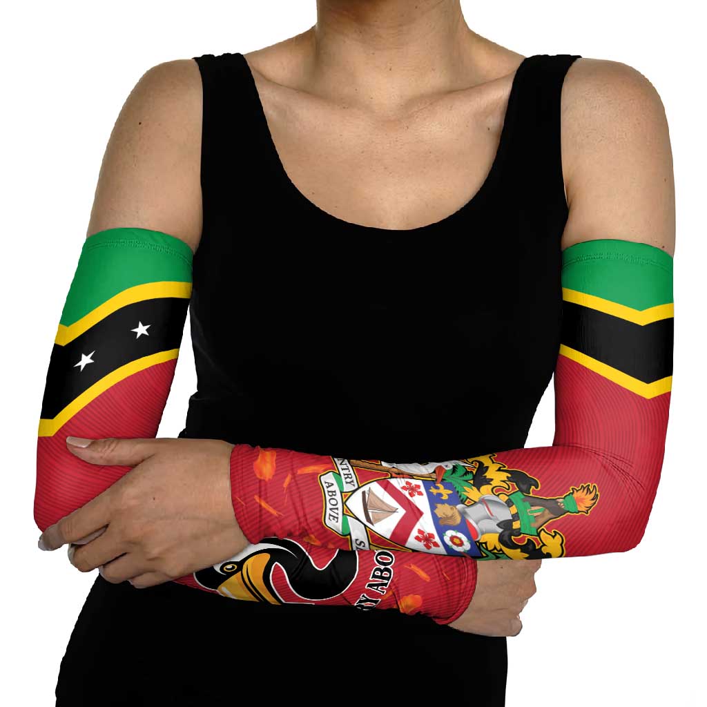 St Kitts and Nevis 42nd Independence Day Arm Sleeves Country Above Self - Wonder Print Shop