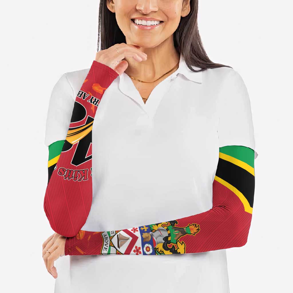St Kitts and Nevis 42nd Independence Day Arm Sleeves Country Above Self - Wonder Print Shop