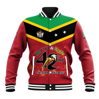 St Kitts and Nevis 42nd Independence Day Baseball Jacket Country Above Self LT01