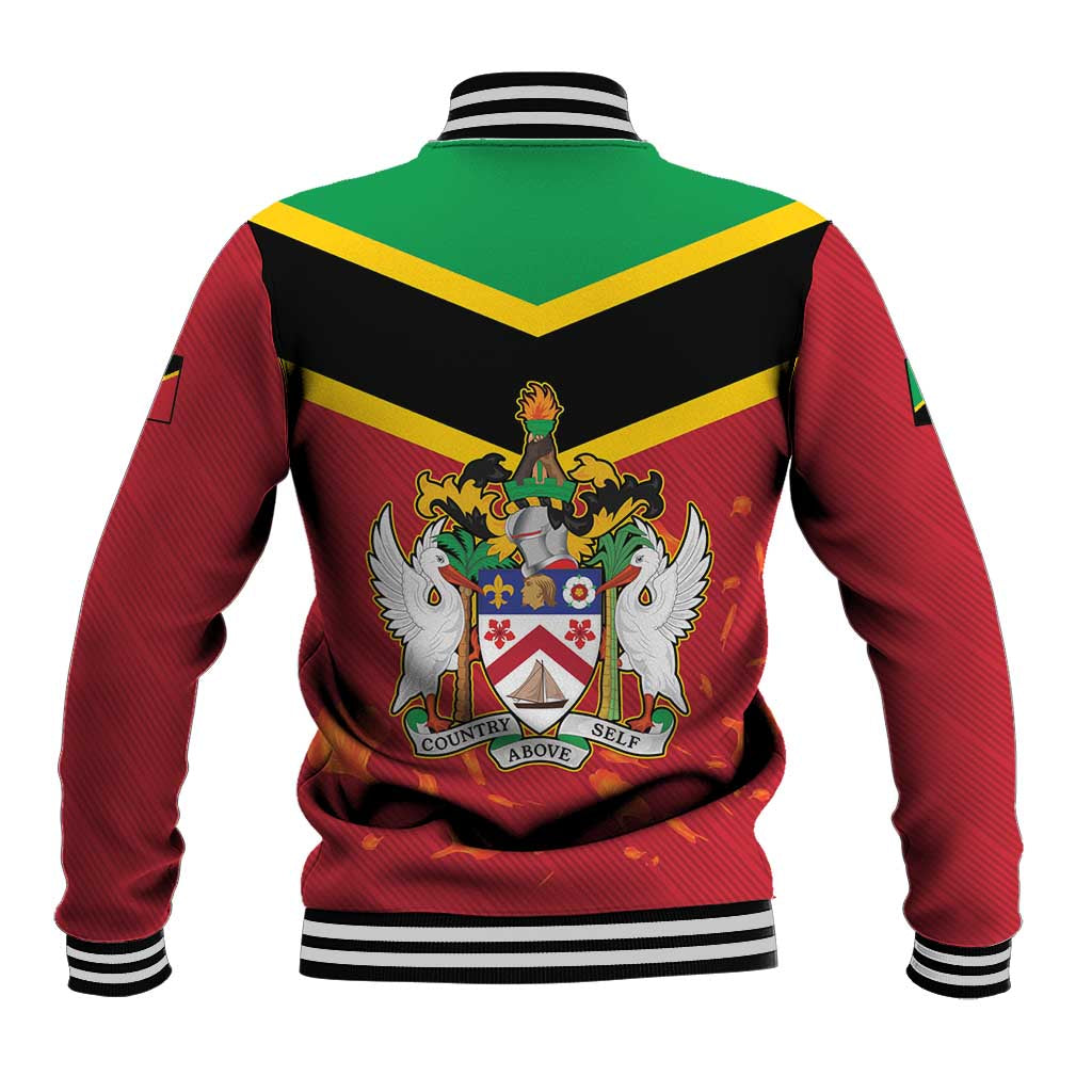 St Kitts and Nevis 42nd Independence Day Baseball Jacket Country Above Self LT01