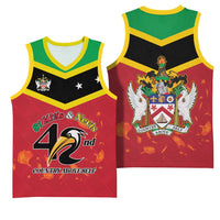 St Kitts and Nevis 42nd Independence Day Basketball Jersey Country Above Self LT01