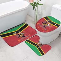 St Kitts and Nevis 42nd Independence Day Bathroom Set Country Above Self - Wonder Print Shop