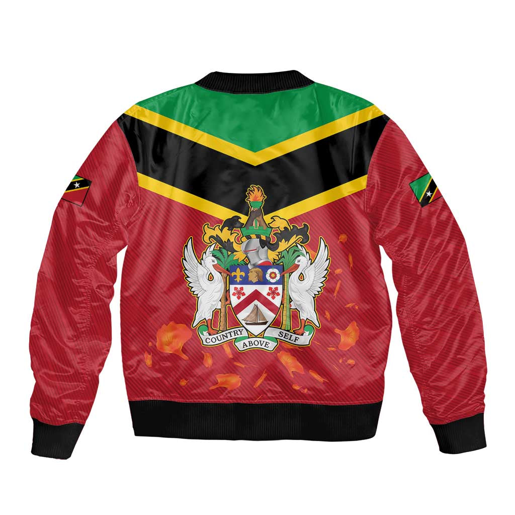 St Kitts and Nevis 42nd Independence Day Bomber Jacket Country Above Self LT01