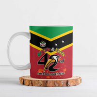 St Kitts and Nevis 42nd Independence Day Ceramic Mug Country Above Self - Wonder Print Shop