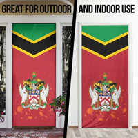 St Kitts and Nevis 42nd Independence Day Door Cover Country Above Self - Wonder Print Shop
