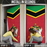 St Kitts and Nevis 42nd Independence Day Door Cover Country Above Self - Wonder Print Shop