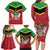 St Kitts and Nevis 42nd Independence Day Family Matching Long Sleeve Bodycon Dress and Hawaiian Shirt Country Above Self LT01