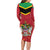 St Kitts and Nevis 42nd Independence Day Family Matching Long Sleeve Bodycon Dress and Hawaiian Shirt Country Above Self LT01