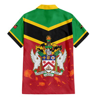 St Kitts and Nevis 42nd Independence Day Family Matching Mermaid Dress and Hawaiian Shirt Country Above Self LT01