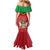 St Kitts and Nevis 42nd Independence Day Family Matching Mermaid Dress and Hawaiian Shirt Country Above Self LT01