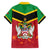 St Kitts and Nevis 42nd Independence Day Family Matching Short Sleeve Bodycon Dress and Hawaiian Shirt Country Above Self LT01