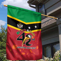 St Kitts and Nevis 42nd Independence Day Garden Flag Country Above Self - Wonder Print Shop