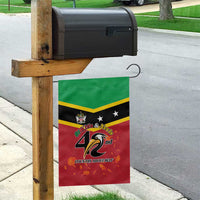 St Kitts and Nevis 42nd Independence Day Garden Flag Country Above Self - Wonder Print Shop