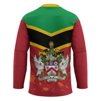St Kitts and Nevis 42nd Independence Day Hockey Jersey Country Above Self LT01