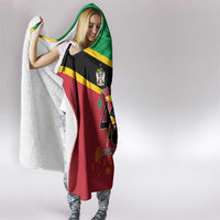 St Kitts and Nevis 42nd Independence Day Hooded Blanket Country Above Self - Wonder Print Shop