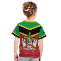 St Kitts and Nevis 42nd Independence Day Kid T Shirt Country Above Self LT01