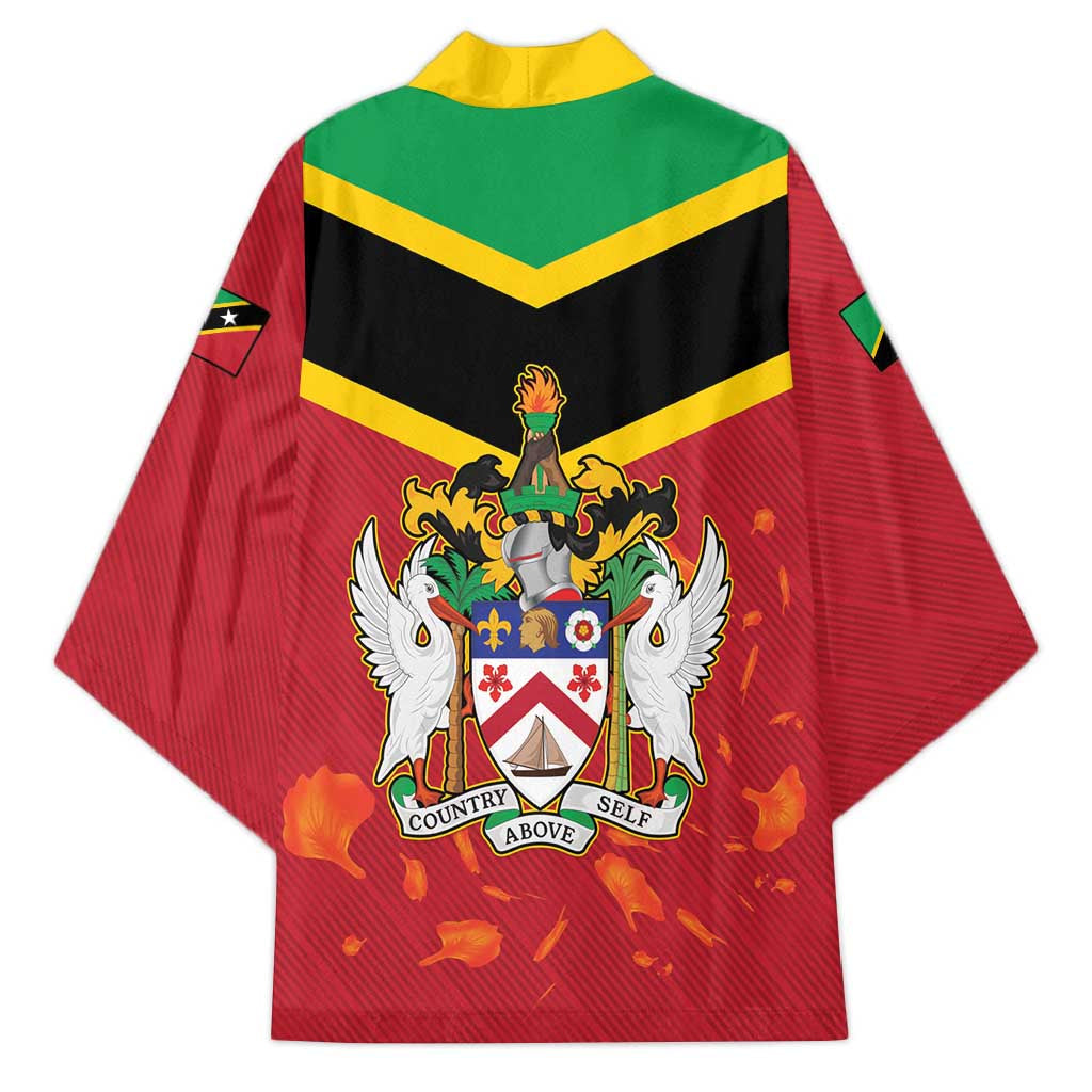 St Kitts and Nevis 42nd Independence Day Kimono Country Above Self LT01