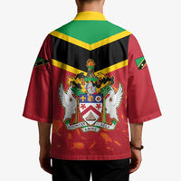 St Kitts and Nevis 42nd Independence Day Kimono Country Above Self LT01
