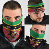 St Kitts and Nevis 42nd Independence Day Neck Gaiter Country Above Self - Wonder Print Shop