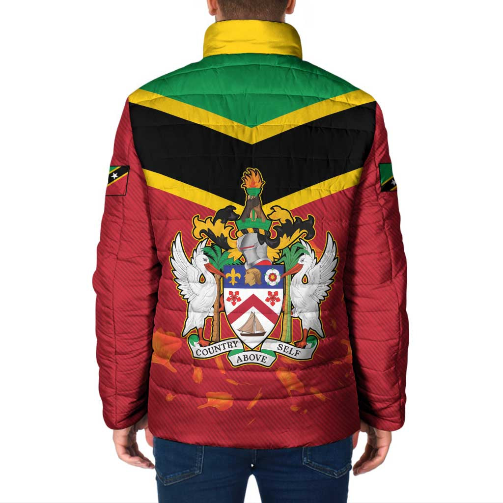 St Kitts and Nevis 42nd Independence Day Padded Jacket Country Above Self LT01