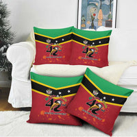 St Kitts and Nevis 42nd Independence Day Pillow Cover Country Above Self - Wonder Print Shop