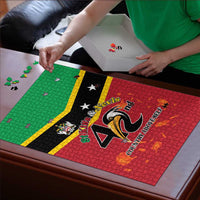 St Kitts and Nevis 42nd Independence Day Puzzle Country Above Self - Wonder Print Shop