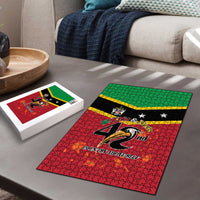 St Kitts and Nevis 42nd Independence Day Puzzle Country Above Self - Wonder Print Shop