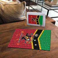 St Kitts and Nevis 42nd Independence Day Puzzle Country Above Self - Wonder Print Shop