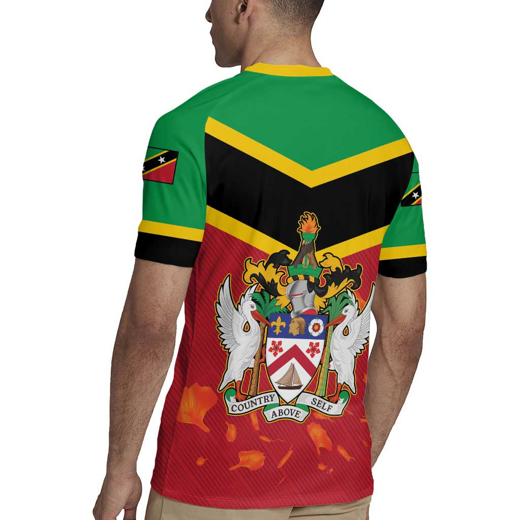 St Kitts and Nevis 42nd Independence Day Rugby Jersey Country Above Self LT01