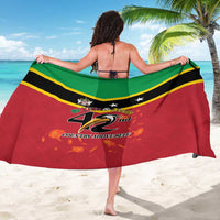 St Kitts and Nevis 42nd Independence Day Sarong Country Above Self - Wonder Print Shop