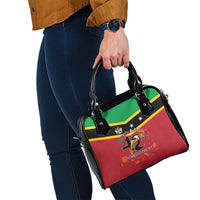 St Kitts and Nevis 42nd Independence Day Shoulder Handbag Country Above Self - Wonder Print Shop