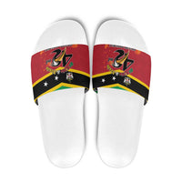St Kitts and Nevis 42nd Independence Day Slide Sandals Country Above Self - Wonder Print Shop